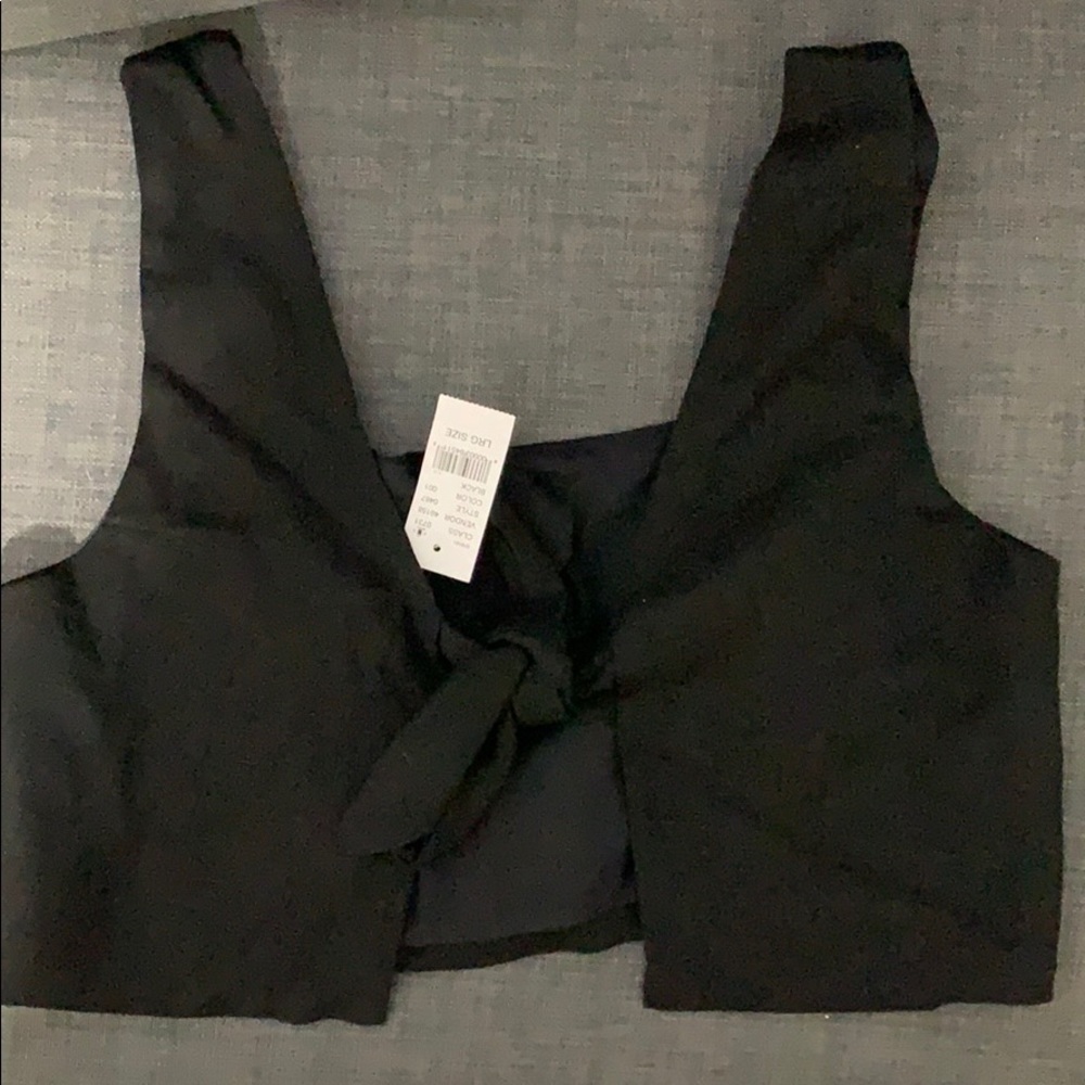 Linen crop top - Picture 2 of 2